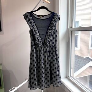 Flirty cocktail party dress side 2 boutique